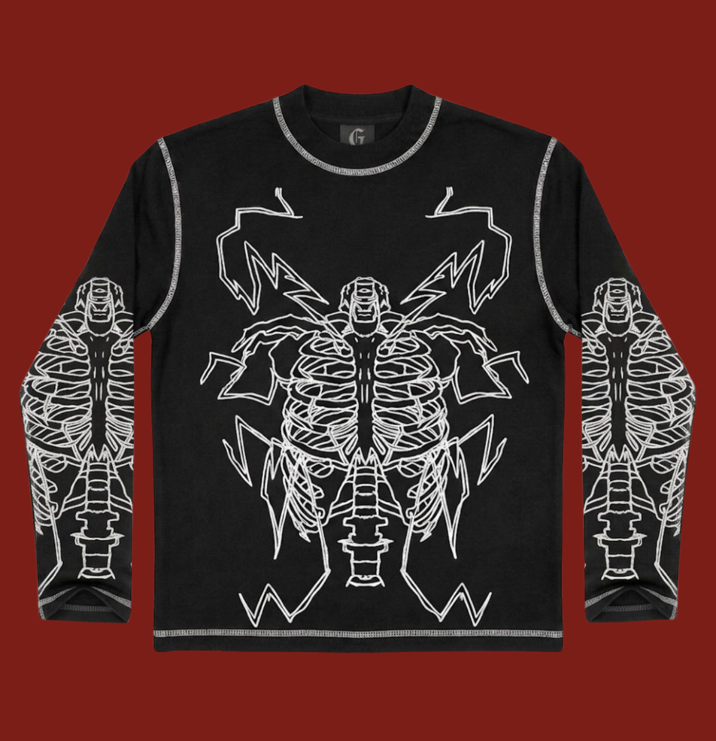 Ashid Skeleton Sweatshirt